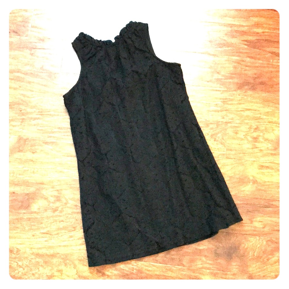 Black Lace Sleeveless Dress